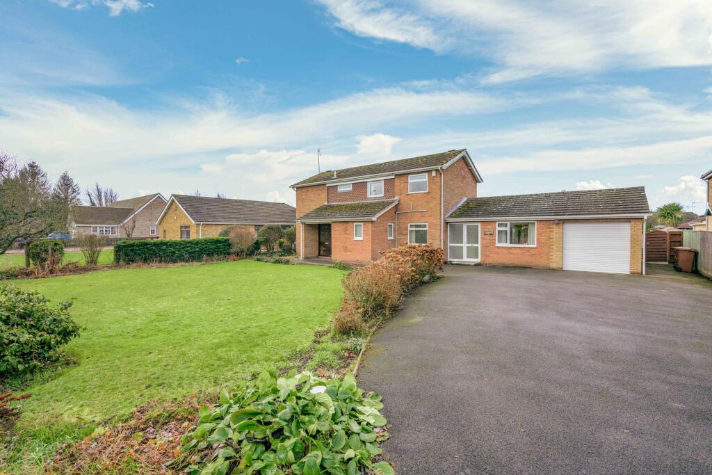 3-bed detached on Brothertoft Road, Boston, PE21, £289,950