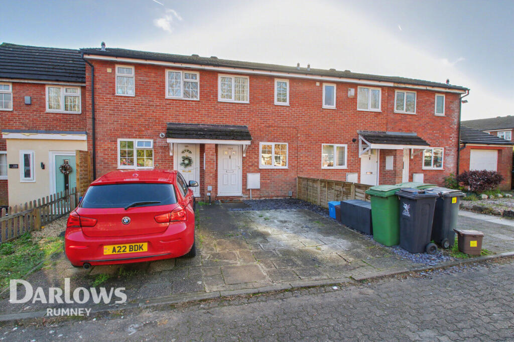 2-bed terraced on Heritage Park, Cardiff, £210,000