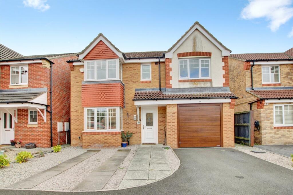 5-bed detached on St. Cuthberts Meadow, Sacriston, Durham, DH7, £270,000