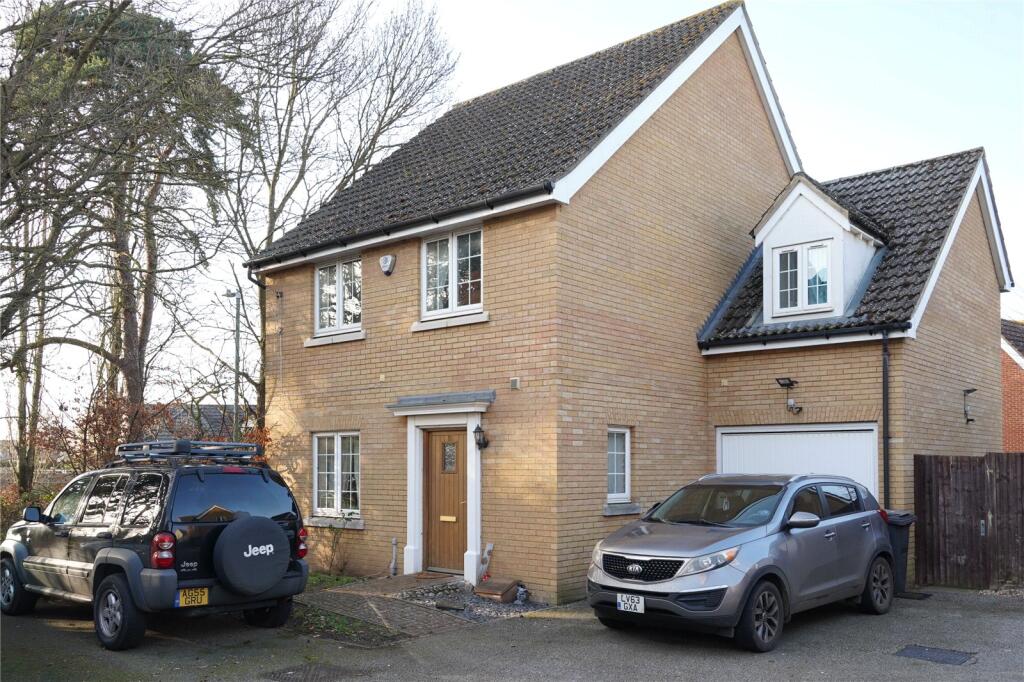 4-bed detached on Juniper Road, Red Lodge, Bury St. Edmunds, Suffolk, IP28, £340,000