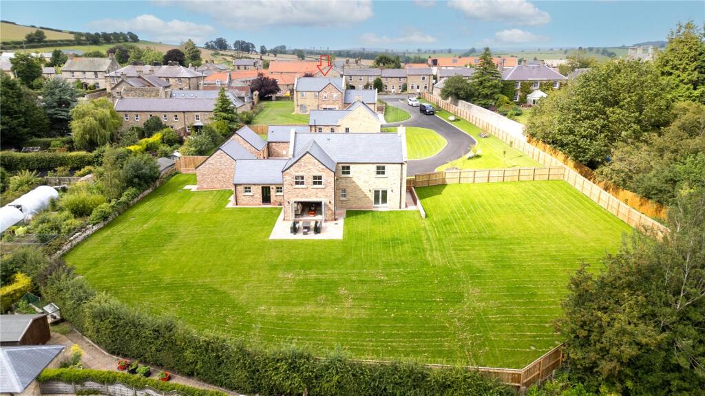 4-bed detached on Glanton, Northumberland, NE66, £695,000