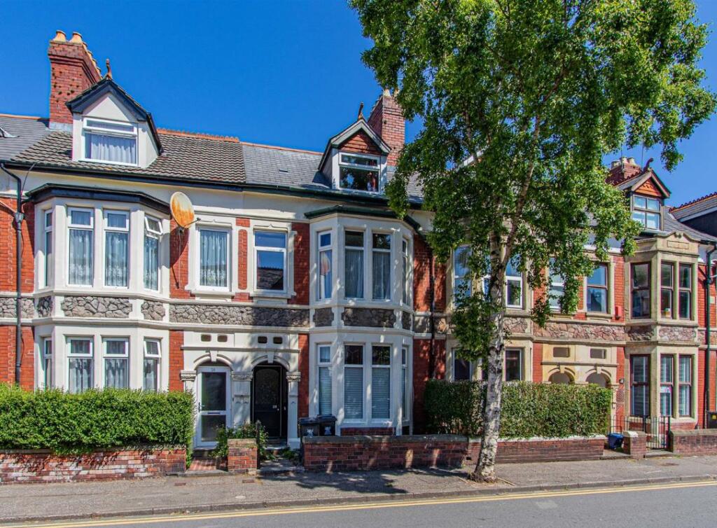 3-bed terraced on 26 Romily Road, Cardiff, CF5 1FN, £250,000