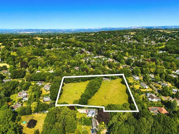 Aerial view of site