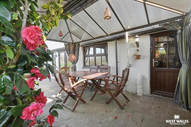 Rear Patio