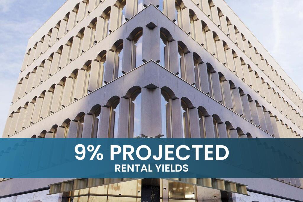 1-bed flat on 9% Projected Rental Yields | Grand Union, Liverpool – Modern Manhattan 1 Bed, Smart Investment, £250,000