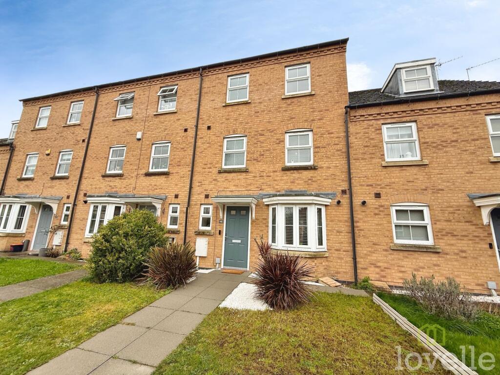 4-bed terraced on Greenfinch Crescent, Witham St. Hughs, LN6, £240,000