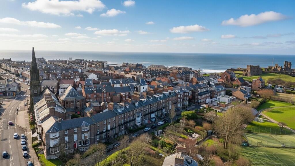 1-bed flat on Bath Terrace, Tynemouth, £250,000