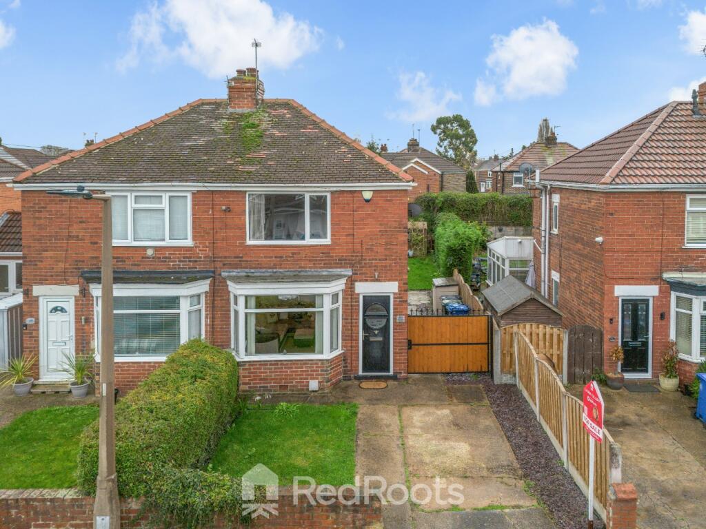 2-bed semi-detached on Crompton Avenue, Doncaster, South Yorkshire, DN5, £160,000