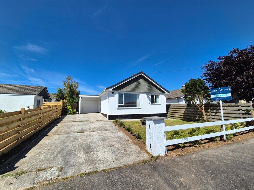 3-bed bungalow on Barton Close, Helston, £295,000