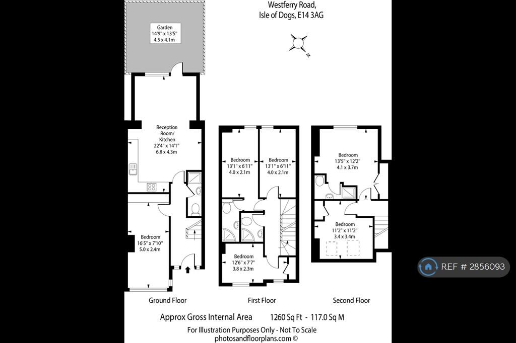 6 bedroom terraced house for rent