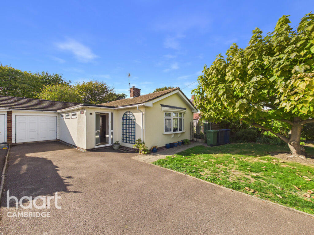 3-bed bungalow on Greenacres, Cambridge, £425,000
