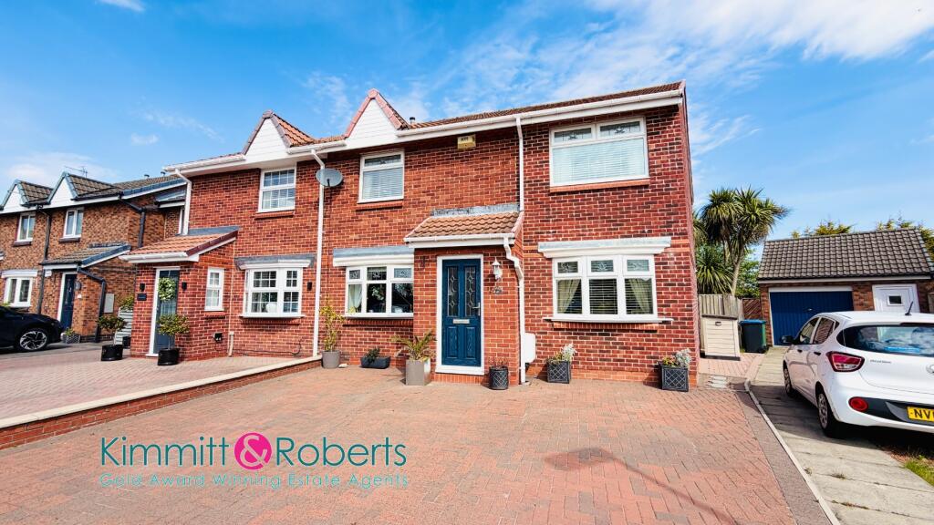 3-bed semi-detached on Yarmouth Close, Seaham, Durham, SR7 7RP, £230,000