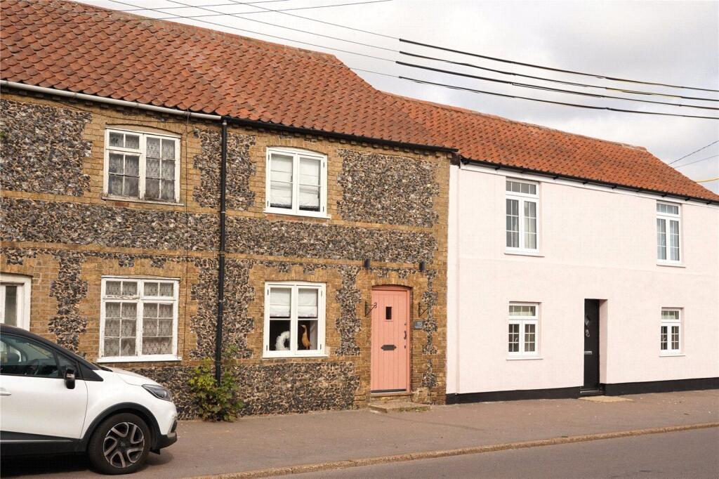 2-bed terraced on High Street, Lakenheath, Brandon, IP27, £220,000