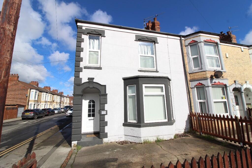 4-bed terraced on Westcott Street, Hull, East Riding Of Yorkshire, HU8, £165,000