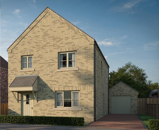 3-bed detached on Littleworth Drove, Deeping St Nicholas, £335,000