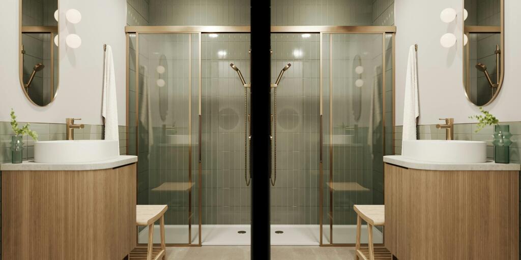 Orion House refurbished showers