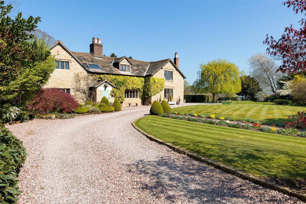 4-bed detached on Wilmslow Road, Mottram St. Andrew, Macclesfield, Cheshire, SK10, £2,500,000