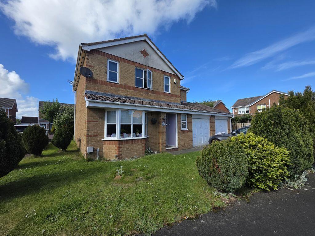 4-bed detached on Primrose Close, Annitsford, £275,000