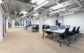 30-31 Furnival Street OpenPlan Office With Modern Furnishings And Exposed Ceiling.jpg