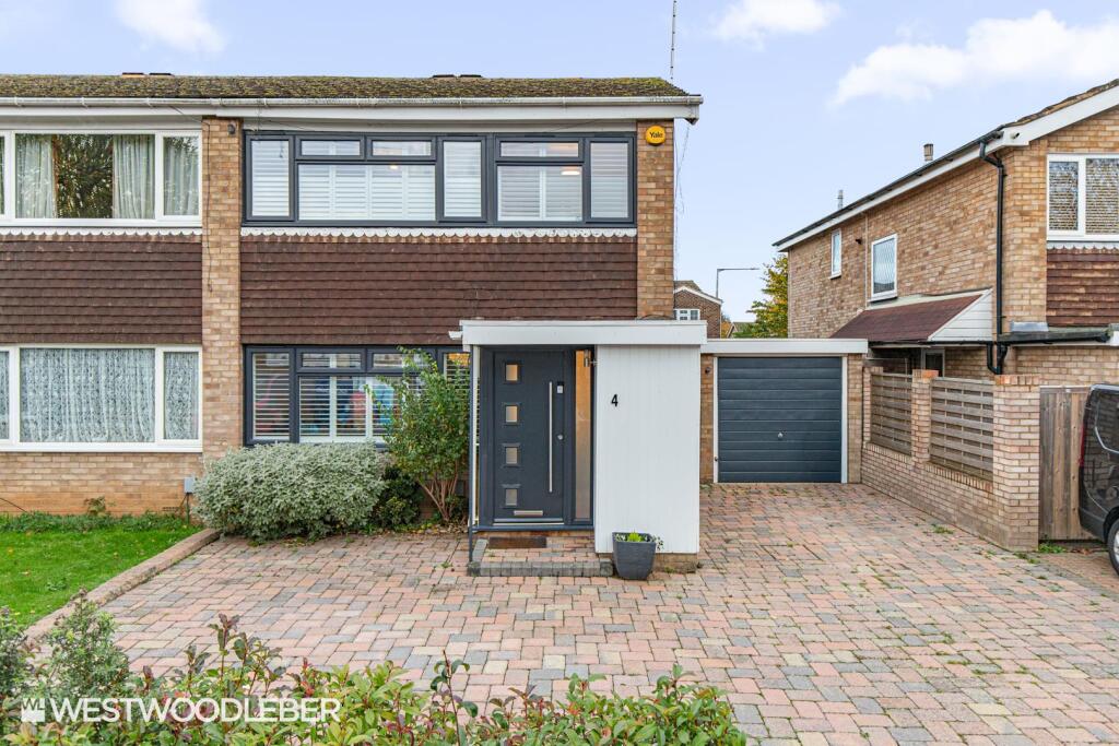 3-bed semi-detached on Granville Gardens, Hoddesdon, £500,000