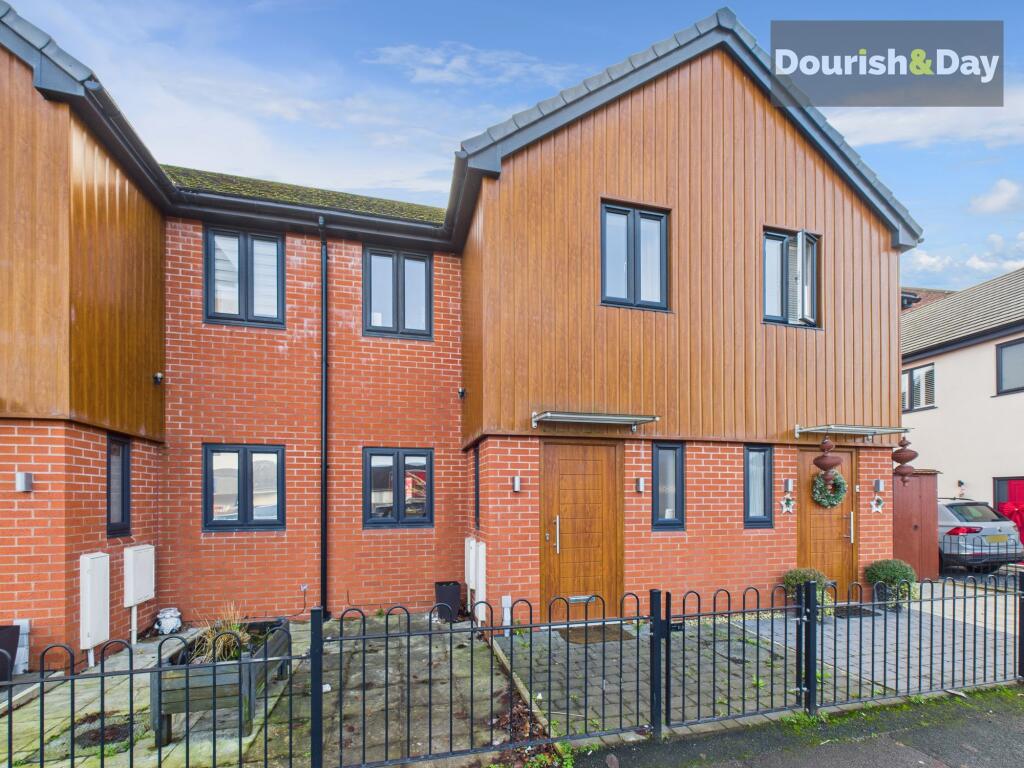 3-bed terraced on Towers Lawn Court, Market Drayton, TF9, £180,000