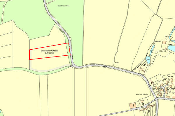 Land for sale near Normandy, Guildford, Surrey.