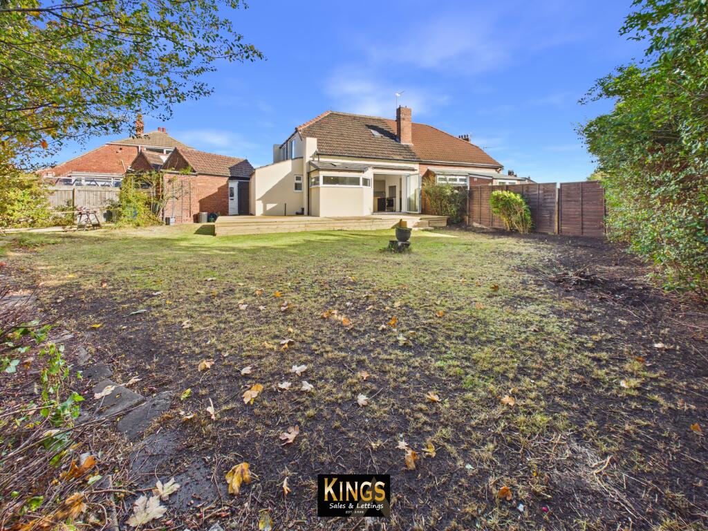 3-bed semi-detached on Brooksbank Avenue, Redcar, Redcar And Cleveland, £230,000