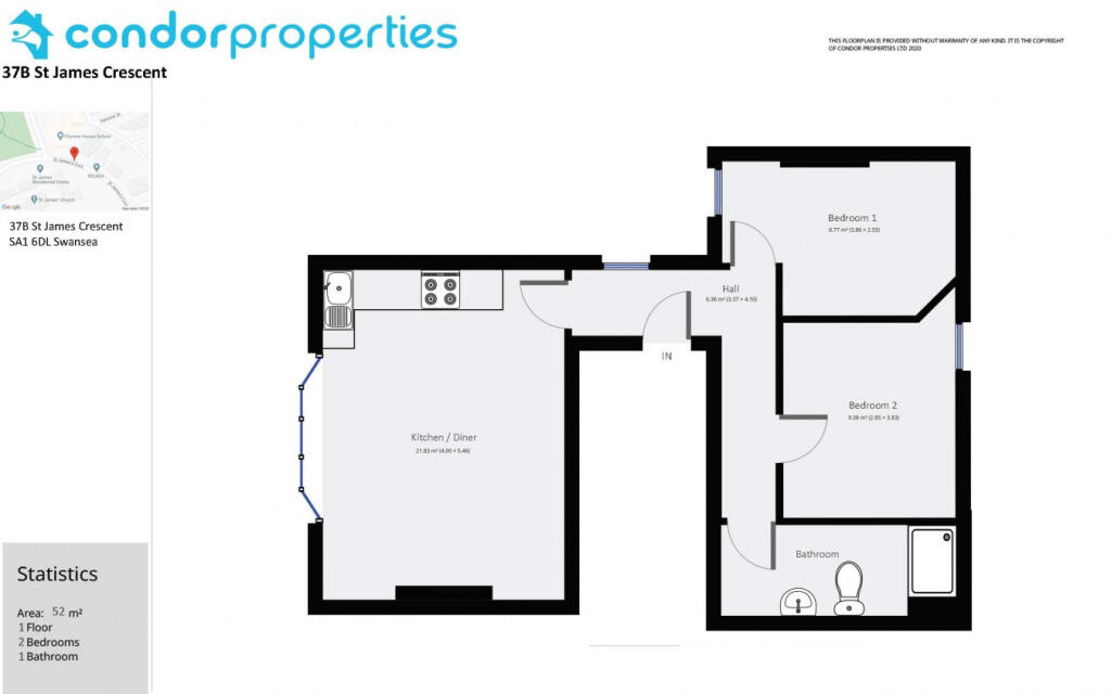 Apartment in Swansea - View 5