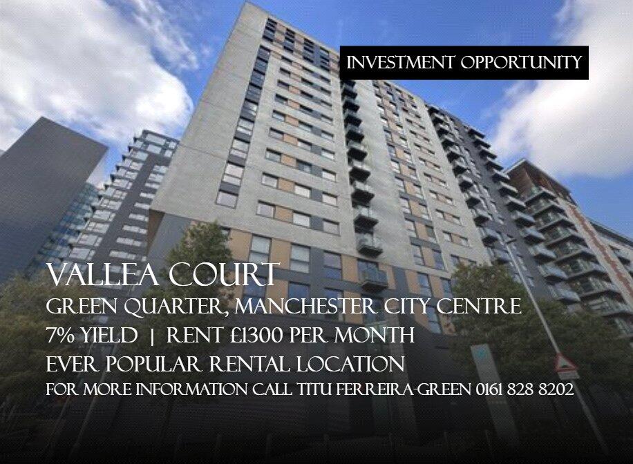 Main image of property: Vallea Court, Green Quarter, Manchester City Centre, Manchester, M4