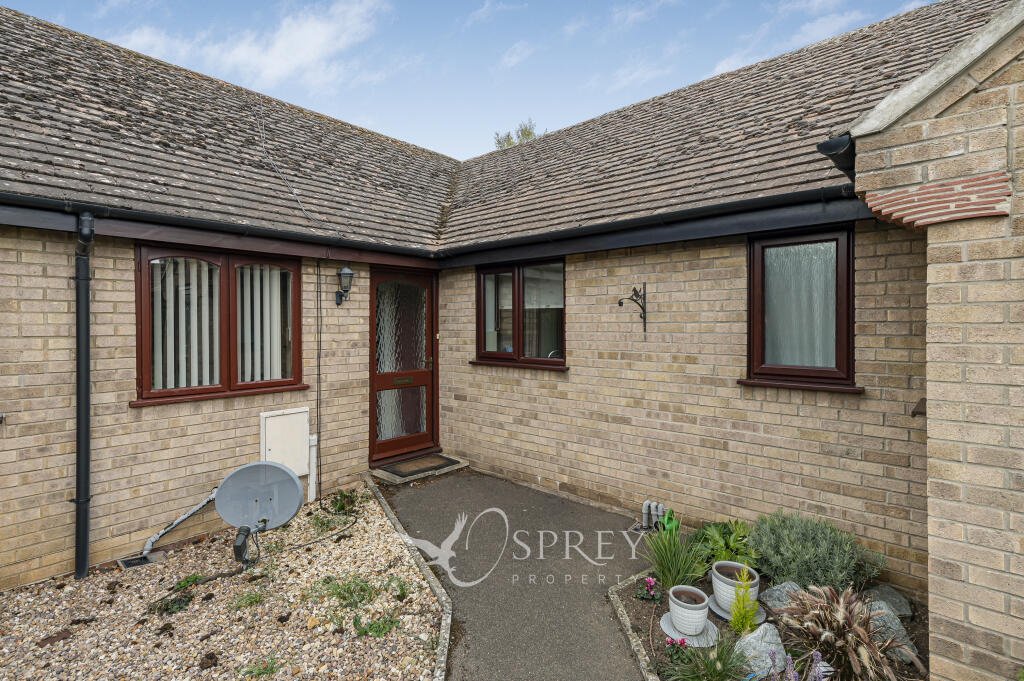 2-bed bungalow on Tixover Grange, Tixover, Stamford, £150,000