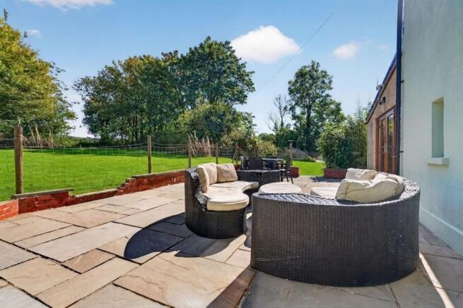 Farmhouse Rear Garden and Patio
