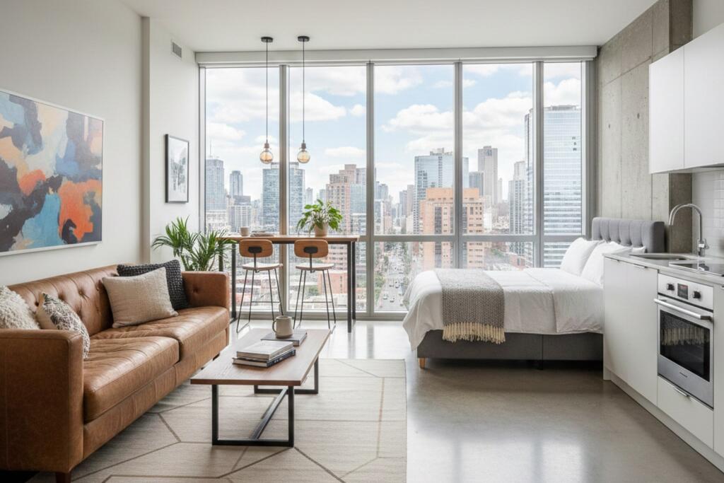 6% Projected Rental Yields | Fully Managed Urban Manchester Investment – Contemporary 1 Bed with Balcony photo 4