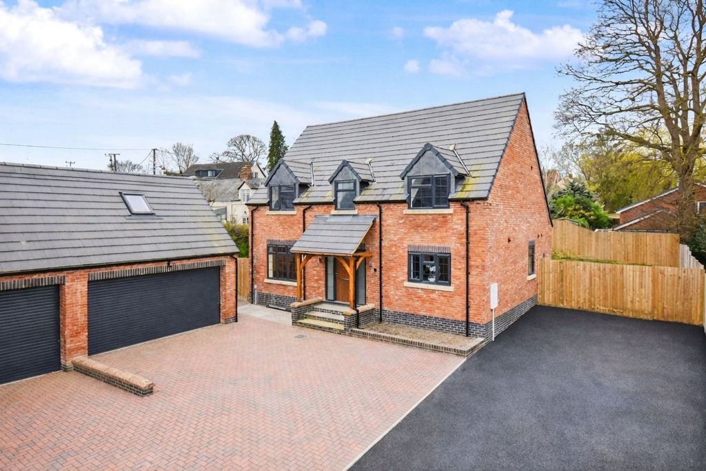 4-bed detached on Church Brook View, Shrewsbury, SY5, £640,000