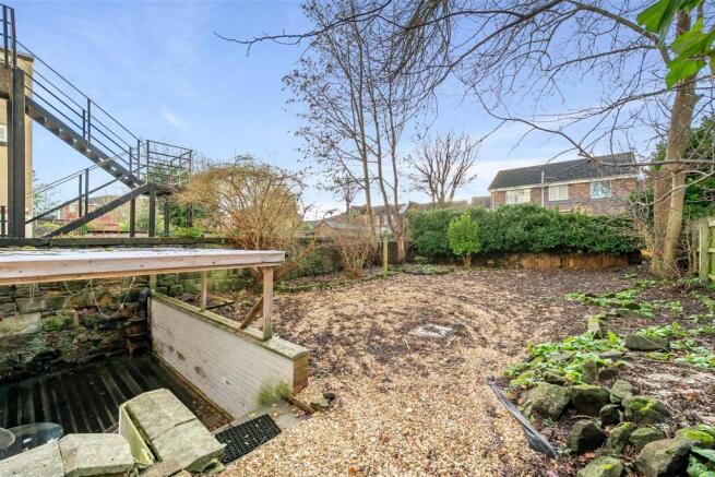 Rear garden
