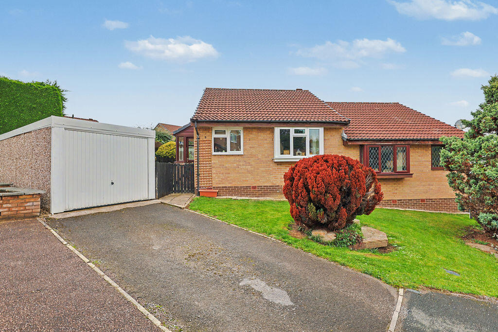 2-bed semi-detached on Tunstall Way, Walton, Chesterfield, £199,950