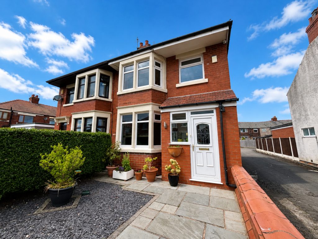 3-bed semi-detached on Oxford Road,  Fleetwood, FY7, £170,000
