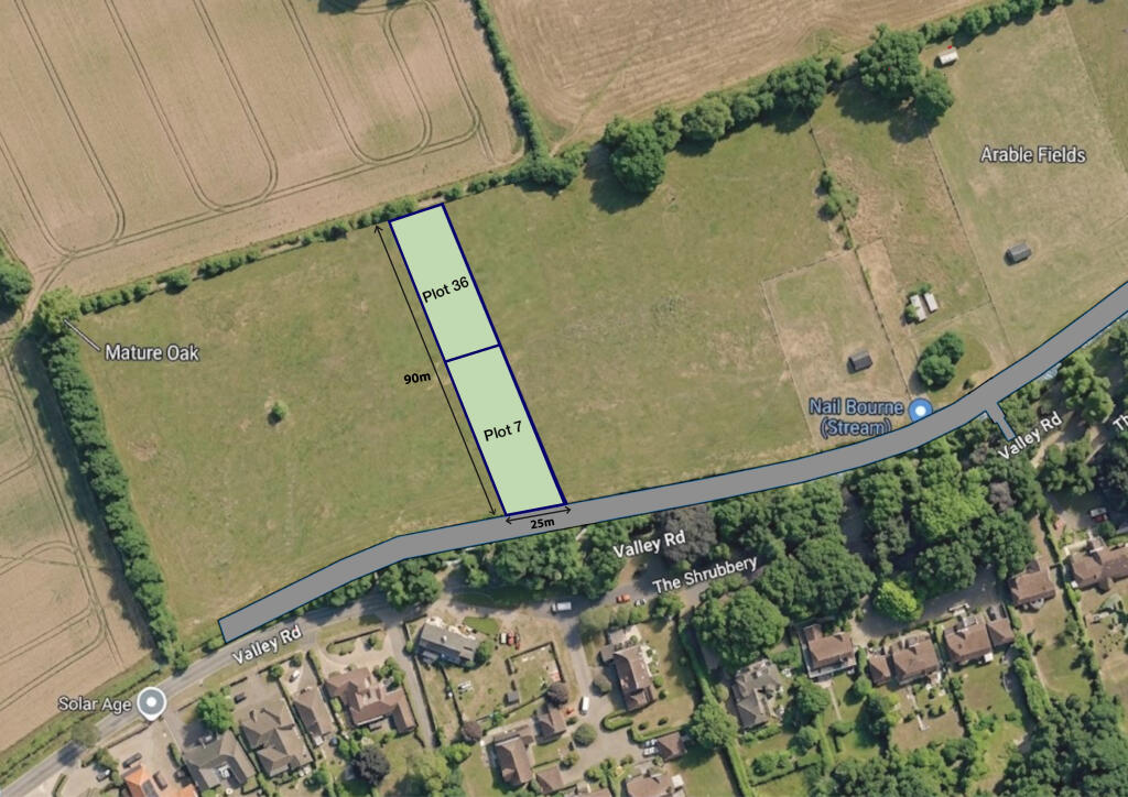 Main image of property: Freehold Land, Opposite The Shrubbery, Valley Road, Barham, Kent, CT4 6NU.