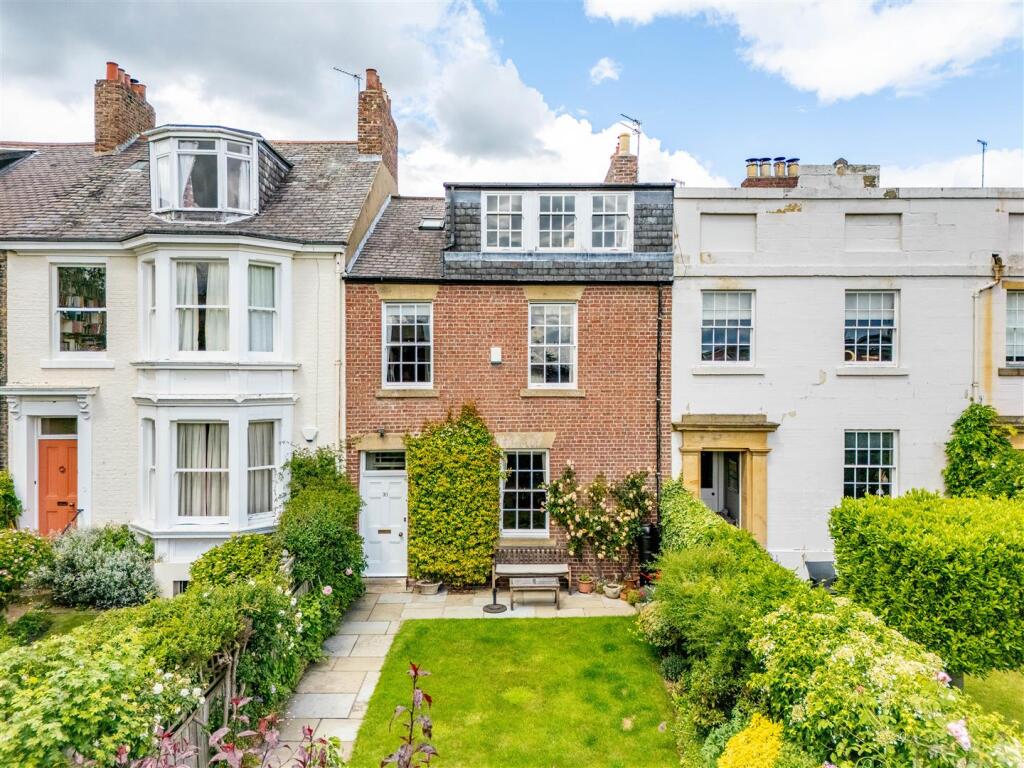 4-bed terraced on Brandling Place South, Jesmond, NE2, £645,000