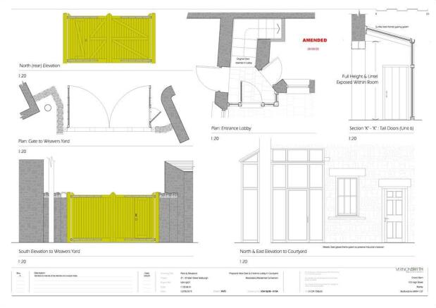 Proposed elevations