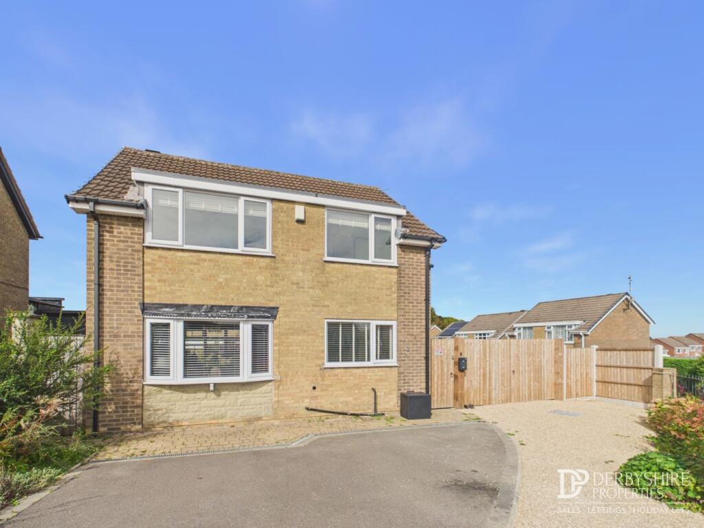 3-bed detached on High Edge Drive, Heage, Belper, DE56, £325,000