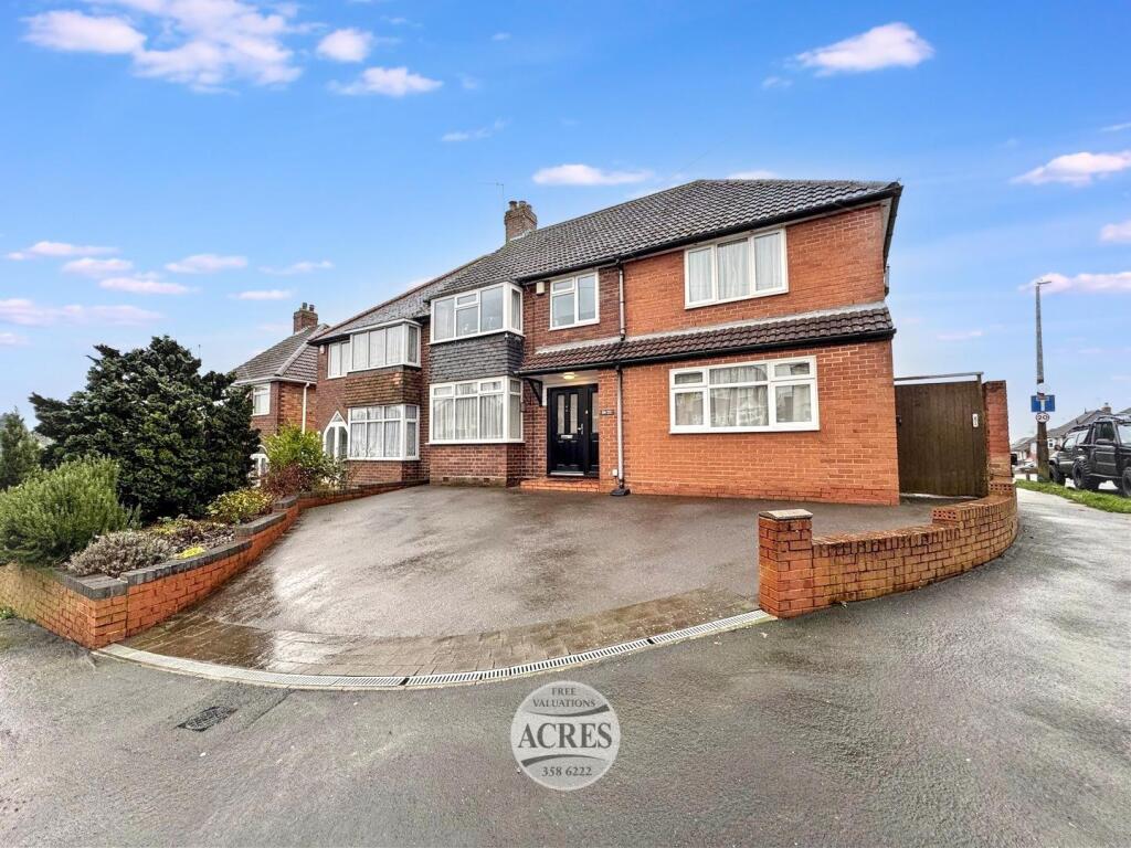 5-bed semi-detached on Jayshaw Avenue, Great Barr, Birmingham, £450,000