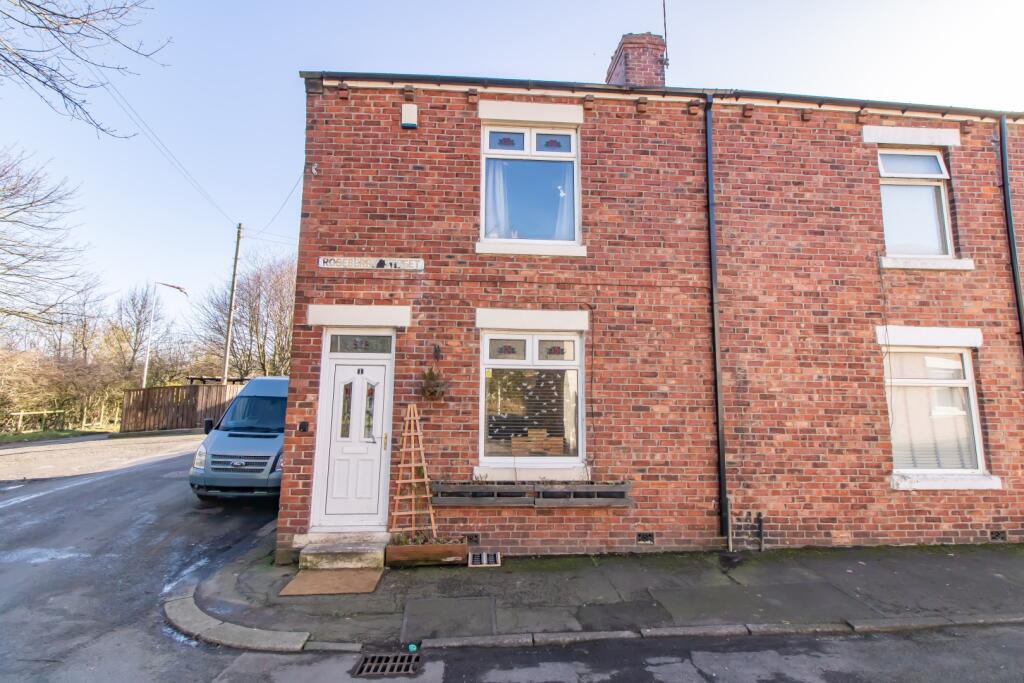 2-bed terraced on Roseberry Street, Beamish, Stanley, Durham, £75,000