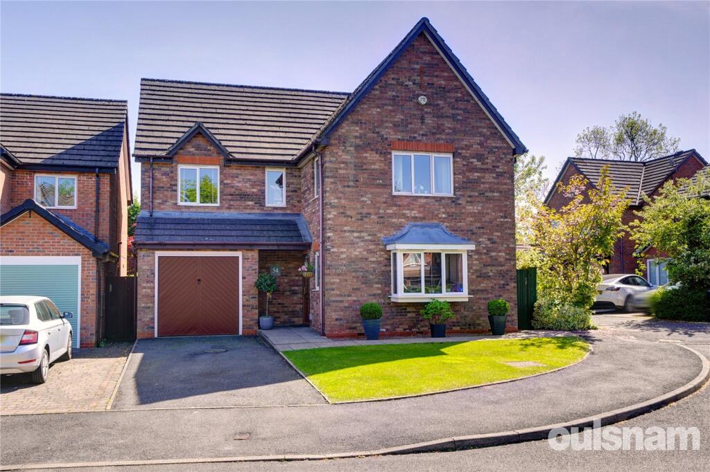 5-bed detached on Foxes Meadow, Kings Norton, Birmingham, B30, £550,000