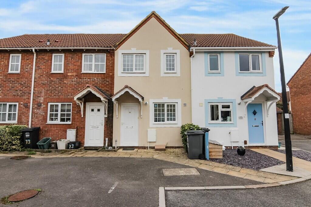 2-bed terraced on The Barrows, Weston-super-Mare, £210,000