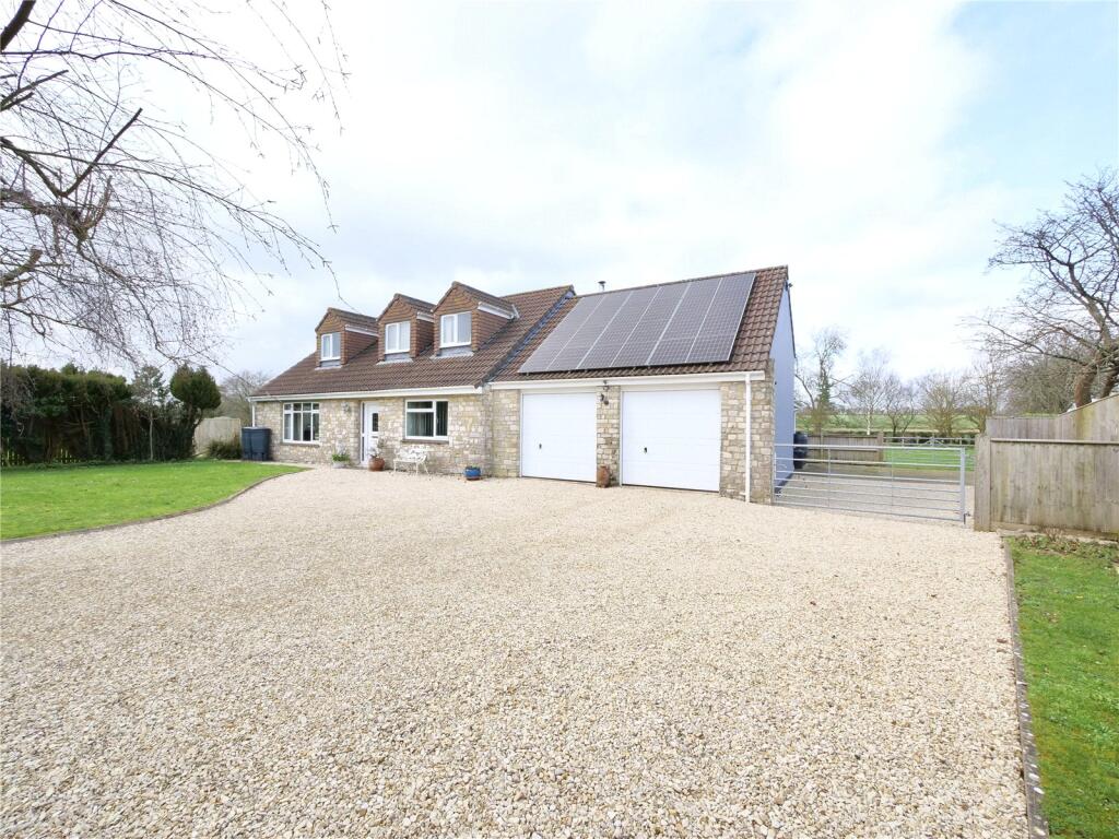 Four bedroom house with land, Hinton Blewett photo 3