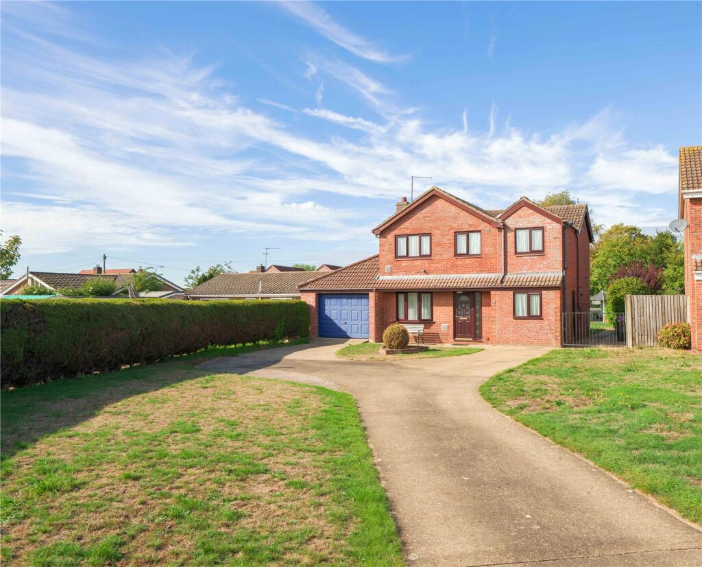 4-bed detached on Carrington Close, Coningsby, Lincoln, Lincolnshire, LN4, £350,000