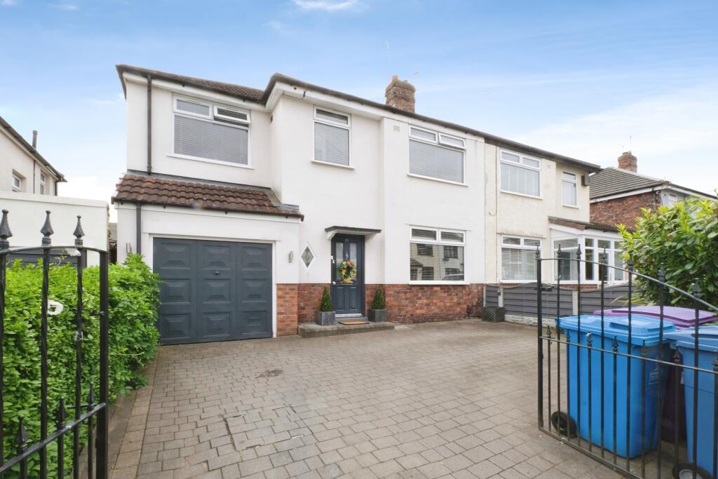 4-bed semi-detached on Mackets Close, Liverpool, L25, £385,000