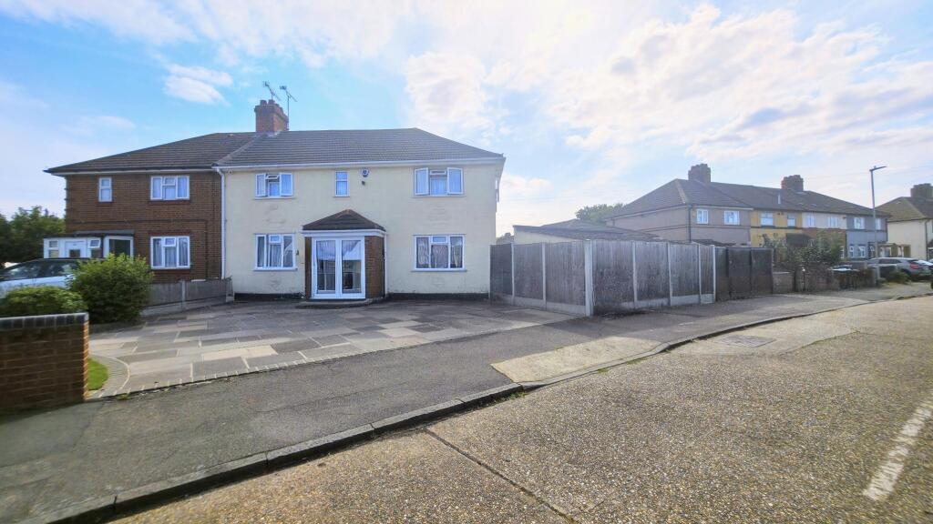 4-bed semi-detached on East Park Close, Chadwell Heath, RM6, £650,000