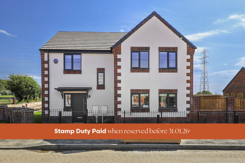 4-bed detached on Plot 39 Kenmare, Oaks Farm Lane, Chesterfield, £399,950