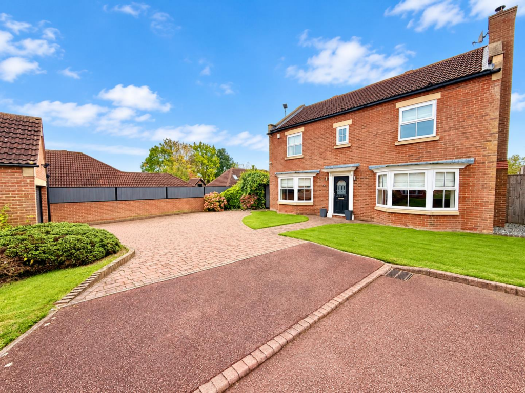 4-bed detached on The Village Green, Whitton Village, Stockton-On-Tees, £500,000